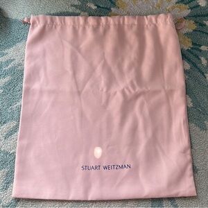 14x15” Stuart Weitzman Pink Dust Bag